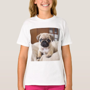 Cute Pug Puppy T Shirt - Cute Animal Shirt