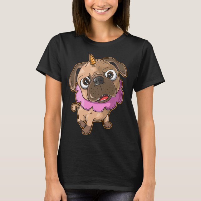 Cute pug-valpen Essential T-Shirt 126 (Framsida)