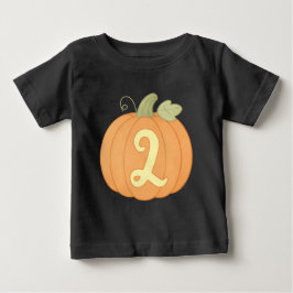 Cute Pumpkin 2:a födelsedagshytten | Fall Autumn K T Shirt