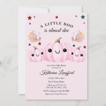 Cute Pumpkin är på väg | Halloween Baby Shower