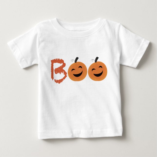 Cute Pumpkin Baby T-shirt 1:a Halloween (Framsida)