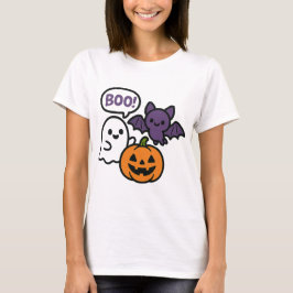 Cute Pumpkin Candy Bucket Halloween T-Shirt