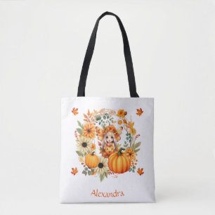 Cute Pumpkin Fairy in Autumn WANAN Tygkasse