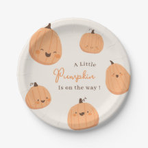 Cute Pumpkin Fall Gender Neutral Baby Shower