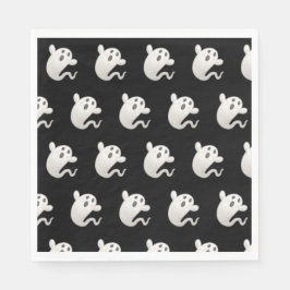 Cute Pumpkin Gender Neutral Halloween Baby Shower Pappersservett