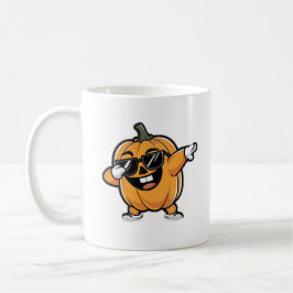 Cute Pumpkin Halloween Kaffemugg