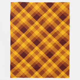 Cute Pumpkin Orange Play Large Fleece Blanket