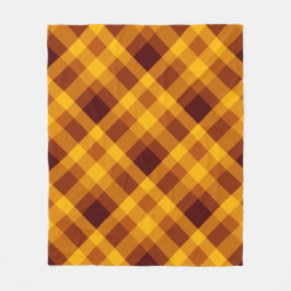 Cute Pumpkin Orange Play Medium Fleece Blanket