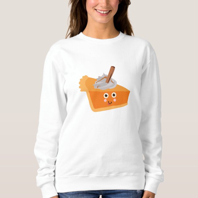 Cute Pumpkin Paj höstfälla T Shirt (Framsida)