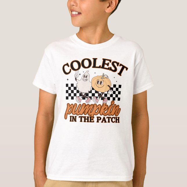 Cute Pumpkin Patch Graphic Tee (Framsida)