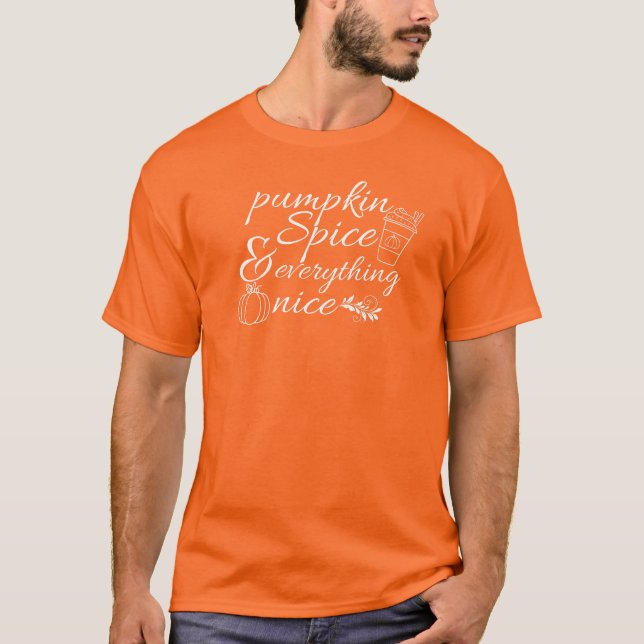 Cute Pumpkin Patch Graphic Tee (Framsida)