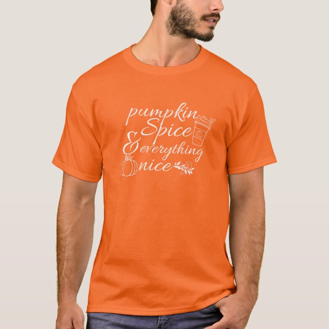 Cute Pumpkin Patch Graphic Tee (Framsida)