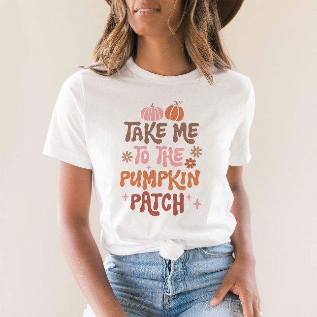Cute Pumpkin Patch T-Shirt (Skapare uppladdad)