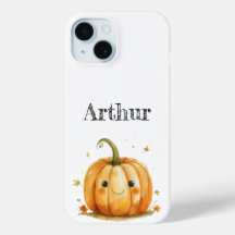 Cute Pumpkin Personlig Halloween Phone Case