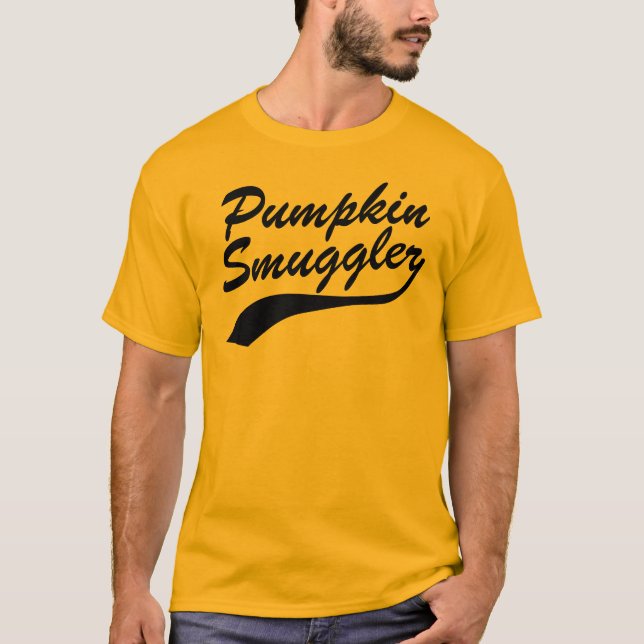 Cute Pumpkin Smuggler Women's Moderskap Halloween T-shirt (Framsida)