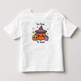Cute Pumpkin Witch Halloween Vector Art T Shirt