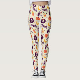 Cute Pumpkins Halloween Leggings