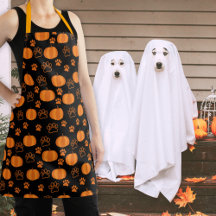 Cute Pumpkins och Tassar Halloween Black Orange