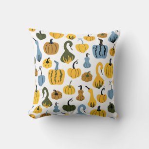 Cute Pumpkins Tecknad Hand plockade Kudde