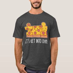 Cute Pun Kött Älskare Pizza176 T Shirt
