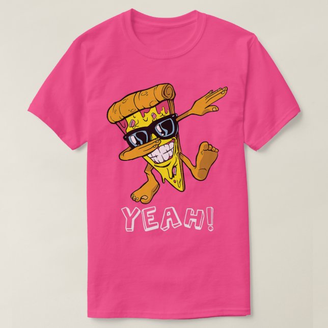 Cute Pun Kött Älskare Pizza 387  T Shirt (Design framsida)