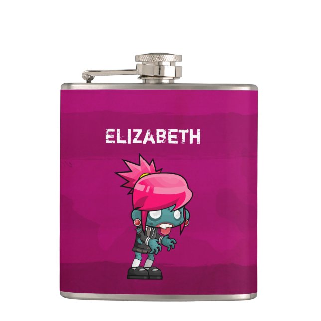 Cute Punk Sten Zombie Girl Illustrated Fickplunta (Framsidan)