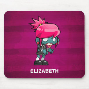 Cute Punk Sten Zombie Girl Illustration Musmatta