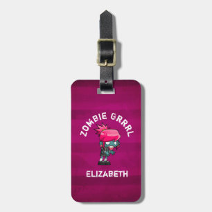 Cute Punk Sten Zombie Grrl Bagagebricka