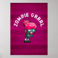 Cute Punk Sten Zombie Grrl