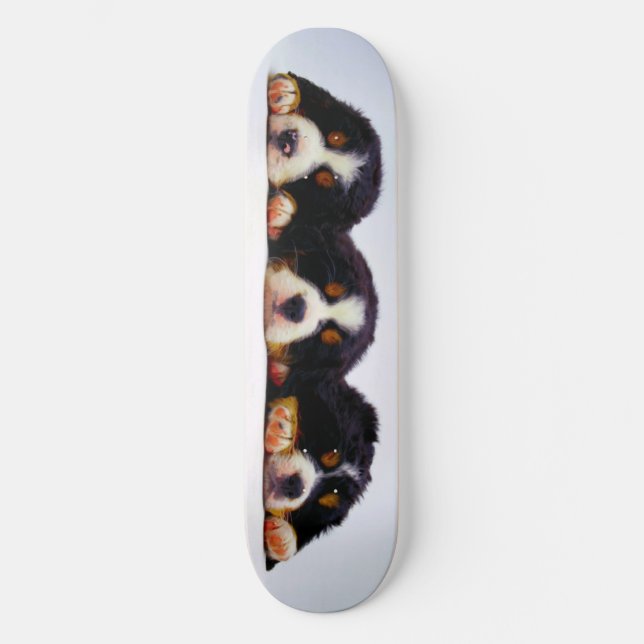 Cute Puppies Extreme Anpassningsbar Pro Park Board Skateboard Bräda 20,5 Cm (Framsida)