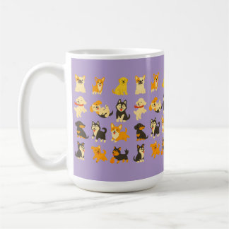 Cute Puppies Kaffemugg