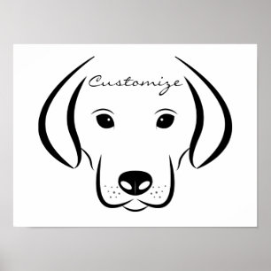 Cute Puppy Ansikte Thunder_Cove Poster