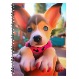 Cute Puppy Anteckningsbok