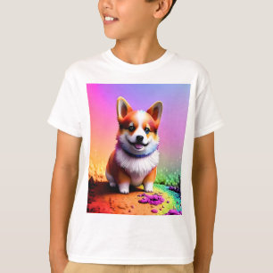 Cute Puppy Corgi Hund-36475 T Shirt