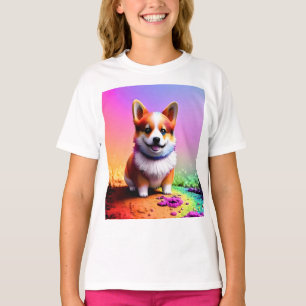 Cute Puppy Corgi Hund-36475 T Shirt