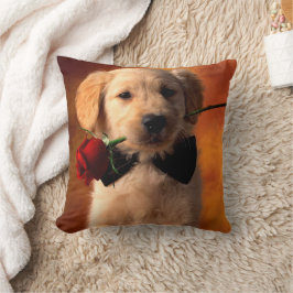 Cute Puppy Dekorativ kudde