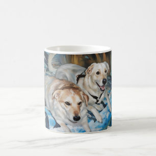 Cute Puppy Friends Mugg