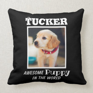 Cute Puppy Golden Retriever Kudde