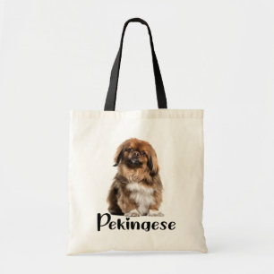 Cute Puppy Hund älskare Gift Pekingese Tygkasse