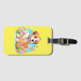 Cute Puppy Hund Bagagebricka