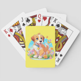 Cute Puppy Hund Casinokort