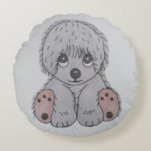 Cute Puppy Hund Cushion Cover