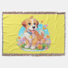 Cute Puppy Hund Filt