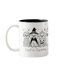 Cute Puppy Hund Halloween-Anpassningsbar