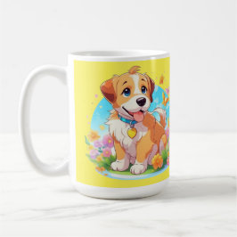 Cute Puppy Hund Kaffemugg