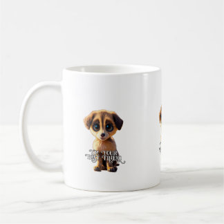 Cute puppy kaffemugg