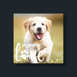 Cute Puppy Kärlek Personlig Photo Pet Hund älskare Canvastryck<br><div class="desc">Puppy Kärlek! Gratulera till din bästa vän med personlig-hund-fotot. Den här hund ger perfekten till nya valparägare och hund. Anpassa med ditt favoritfoto för valpen. COPYRIGHT © 2020 Judy Burrows,  Black Hund Art - Med alla Höger reserverade. Kanvastrycket Cute Puppy Personlig Photo Pet Hund älskare</div>