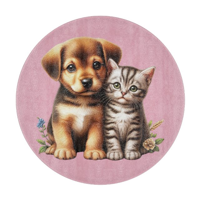 Cute puppy/kitten (Framsidan)