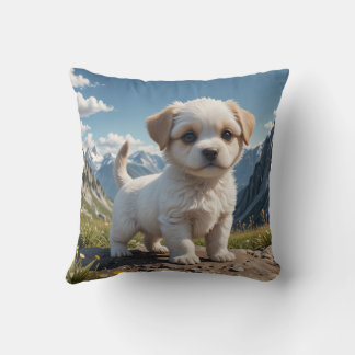 Cute Puppy-kudde Kudde