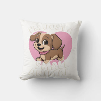 Cute puppy-kudde som illustrerar ett vackert ögonb kudde
